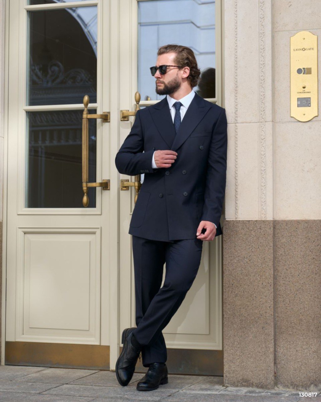 Подборка синих классических костюмов 💙